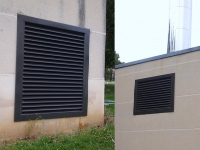 Grilles de Ventilation - Délai et Couleurs - Réalisations et ouvrages -  AMSA Ouest