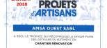 LAUREAT DU TROPHEE DES ARTISANS 2018